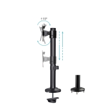 TooQ DB1131TN-B soporte para monitor 81,3 cm (32") Escritorio