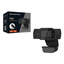 WEBCAM HD CONCEPTRONIC AMDIS 1080P INTERPOLADO USB 3.6MM 30FPS ANGULO VISION 68Âº MICROFONO INTEGRADO