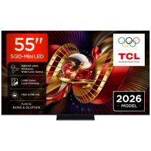 TV TCL 55 55C8L UHD SQDMINILED GOOGLETV 144HZ B&O