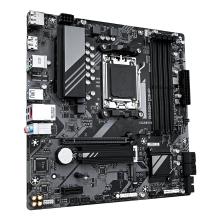 GIGABYTE B650M D3HP Placa base - AMD Ryzen serie 9000, VRM de 5+2+2 fases, hasta 7600 MHz DDR5 (OC), 2xPCIe 4.0 M.2, LAN 2,5 GbE, USB 3.2 Gen 1