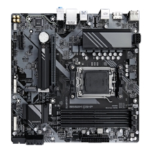 GIGABYTE B650M D3HP Placa base - AMD Ryzen serie 9000, VRM de 5+2+2 fases, hasta 7600 MHz DDR5 (OC), 2xPCIe 4.0 M.2, LAN 2,5 GbE, USB 3.2 Gen 1