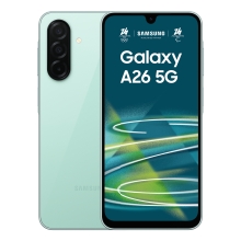 Samsung Galaxy A26 17 cm (6.7") Ranura híbrida Dual SIM Android 15 5G USB Tipo C 6 GB 128 GB 5000 mAh Color menta