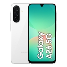 Samsung Galaxy A26 17 cm (6.7") Ranura híbrida Dual SIM Android 15 5G USB Tipo C 6 GB 128 GB 5000 mAh Blanco