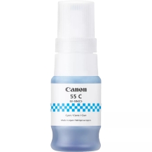 Botella tinta Canon GI-55 cian