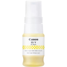 Botella tinta Canon GI-55 amarillo