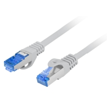 Cable de red Lanberg S/FTP CAT6A 2M Gris