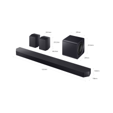 BARRA DE SONIDO SAMSUNG HWQ990H 11.1.4 756W DATMOS WIF