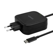 Cargador AISENS 65W PD3.0 QC3.0 1XUSB-C 1.2M, Negro