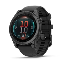 Smartwatch garmin fnix e amoled 1.3 pulgadas gps acero inoxidable 16gb resistente agua negro