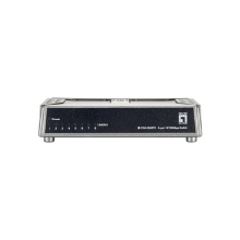 SWITCH LEVEL ONE NO GESTION 8 PUERTOS 10/100 MINI NO RACK BASE MAGNETICA