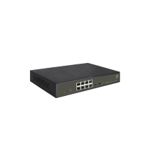 SWITCH SEMIGESTIONABLE LEVEL ONE HILBERT 8P POE 10/100/1000 130W +2P SFP 10/100/1000 CARCASA METALIC