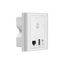 PUNTO DE ACCESO INTERIOR WIFI LEVEL ONE WAP-6221 300N POE PARA MONTAJE EN PARED CAJA 86MMX86MM PUERT