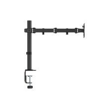 SOPORTE DE MESA EQUIP 650174 ARTICULADO PARA 1 PANTALLA DE 17" A 32" VESA 100X100 MAX 10KG NEGRO