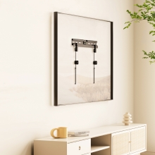 SOPORTE DE PARED EQUIP 650364 FIJO PARA 1 PANTALLA DE 37" A 86" VESA MAX 600X400 MAX 60KG NEGRO