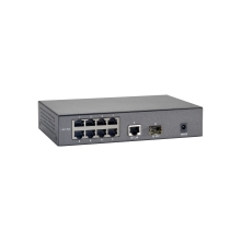 SWITCH NO GESTIONABLE LEVEL ONE FGP-1000 10P 8xPoE 100Mb 1xGb 1xGb SFP 120W CARCASA METALICA