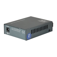 CONVERTIDOR FIBRA LEVEL ONE FVT-1104 RJ45 ETHERNET A FIBRA MONOMODO SC 60KM