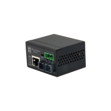 CONVERTIDOR FIBRA LEVEL ONE IEC-4002 RJ45 ETHERNET A FIBRA MULTIMODO ST 2KM