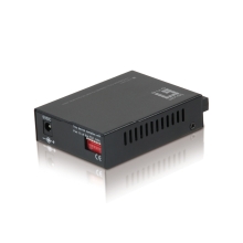 CONVERSOR FIBRA OPTICA LEVEL ONE 10/100TX A 100BASE-FX SC (40km)