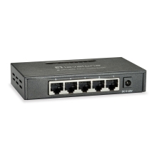 SWITCH LEVEL ONE GIGABIT CARCASA METALICA NO GESTION 5P 10/100/1000 GEU-0523