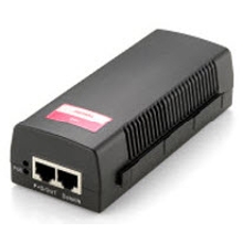 POE INJECTOR ADAPTER LEVEL ONE CAT5E PASA DATOS Y ALIMENTACION POR EL MISMO CABLE HASTA 100 MTS