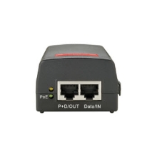 POE INJECTOR ADAPTER LEVEL ONE CAT5E PASA DATOS Y ALIMENTACION POR EL MISMO CABLE HASTA 100 MTS