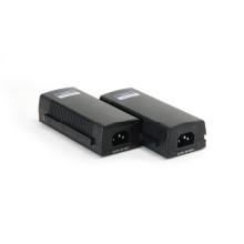 POE INJECTOR ADAPTER GIGABIT LEVEL ONE PASA DATOS Y ALIMENTACION POR EL MISMO CABLE HASTA 100M