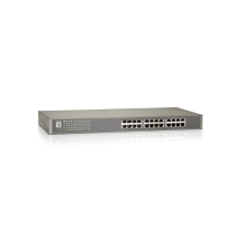 SWITCH LEVEL ONE NO GESTION 24 PUERTOS 10/100 RACK 19"