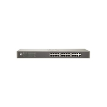 SWITCH LEVEL ONE NO GESTION 24 PUERTOS 10/100 RACK 19"