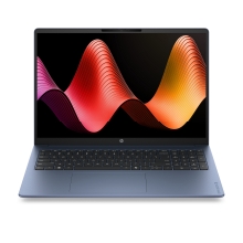 HP OmniBook 3 Laptop 16-by0008ns AMD Ryzen 7 Portátil 40,6 cm (16") 2K 16 GB DDR5-SDRAM 1 TB SSD Wi-Fi 6 (802.11ax) FreeDOS Azul, Gris