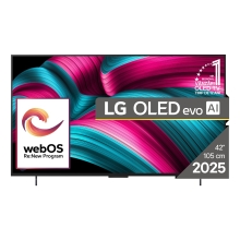 LG OLED evo AI OLED42C51LA Televisor 106,7 cm (42") 4K Ultra HD Smart TV Wifi Negro