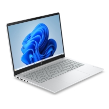 HP OmniBook 3 Laptop AI 14-ht0014nsx Intel Core Ultra 5 225U Portátil 35,6 cm (14") 2K 8 GB DDR5-SDRAM 512 GB SSD Wi-Fi 6 (802.11ax) Windows 11 Home AI PC Gris, Plata