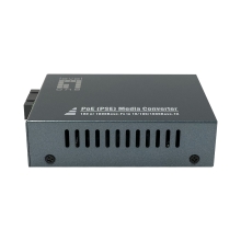 CONVERSOR DE MEDIOS GIGABIT LEVELONE  RJ45 A SC, PoE PSE MONOMODO 1310nm 20km GVT-2014