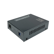CONVERSOR DE MEDIOS GIGABIT LEVELONE  RJ45 A SC, PoE PSE MONOMODO 1310nm 20km GVT-2014