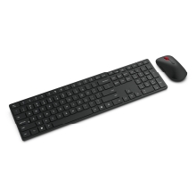 TECLADO Y MOUSE LENOVO WIRELESS MULTI-MODE PRO COMBO 6000 NEGRO INALAMBRICO 2.4GHZ BT RECEPTOR USB-A