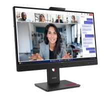 Monitor led 23.8 pulgadas lenovo thinkvision t24 - 4v ips -  fhd -  dp -  hdmi -  vga -  120hz -  4ms -  vesa 100x100 -  webcam