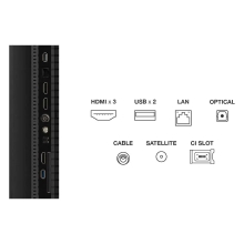 Tv tcl 50 pulgadas qled 4k uhd -  50t69c -  google tv