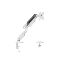 SOPORTE DE MESA GAMING EQUIP 650190 PARA PANTALLA 17"-75" COLOR BLANCO HASTA 16GK