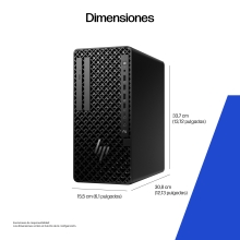 Ordenador hp z1 tower g1i workstation u7 - 265 -  16gb -  ssd 512gb -  w11p