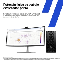 Ordenador hp z1 tower g1i workstation u7 - 265 -  16gb -  ssd 512gb -  w11p