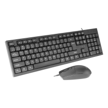 TECLADO Y MOUSE TACENS ANIMA ACP02ES TECLADO USB Y MOUSE USB 1600DPI ITALIANO NEGRO