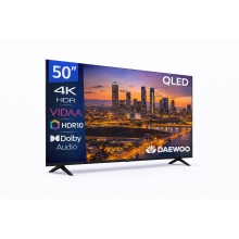 TV DAEWOO 50 50VB56QV UHD QLED SMART TV HDR10
