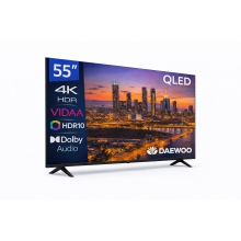 TV DAEWOO 55 55VB56QV UHD QLED SMART TV HDR10