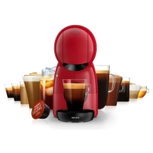 CAFETERA KRUPS PICCOLO XS DOLCE GUSTO 1600 W, 15 bar Color ROJO
