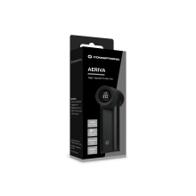 VENTILADOR MINI PORTATIL CONCEPTRONIC AERIVA02B TURBO ALTA VELOCIDAD PANTALLA DIGITAL CUERPO ALUMINI