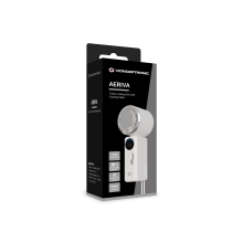 VENTILADOR MINI PORTATIL CONCEPTRONIC AERIVA03C TURBO PLACA ENFRIAMIENTO PANTALLA DIGITAL BLANCO CRE