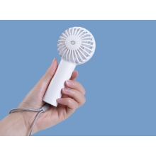 VENTILADOR MINI PORTATIL CONCEPTRONIC AERIVA01W 3 VELOCIDADES BATERIA HASTA 8H BLANCO