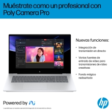 Portátil hp omnibook 7 ia 17 - dc0001nsx u5 - 226v -  16gb -  ssd 1tb -  17.3 pulgadas fhd -  w11h