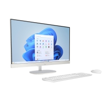 HP 27 inch All-in-One 27-cr0130ns PC Intel® Core i5 i5-1335U 68,6 cm (27") 1920 x 1080 Pixeles 8 GB DDR4-SDRAM 512 GB SSD FreeDOS Wi-Fi 6 (802.11ax) Blanco
