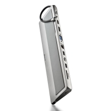 DOCKING USB-C NGS WONDERDOCK12PRO: WIN/MAC-DP-HDMI-VGA-LAN-USBC- 3XUSB3.0-USB-PD100W-SD/TF-JACK