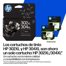 HP Cartucho de Tinta Original 302/304 tricolor